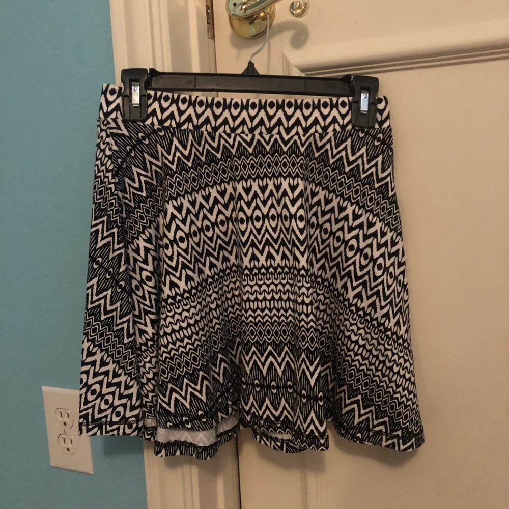 Black and White Skirt